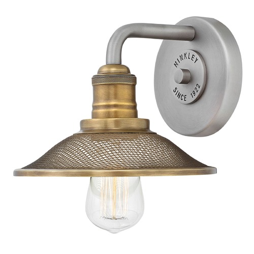 Rigby Wall Sconce in Antique Nickel by Hinkley Lighting