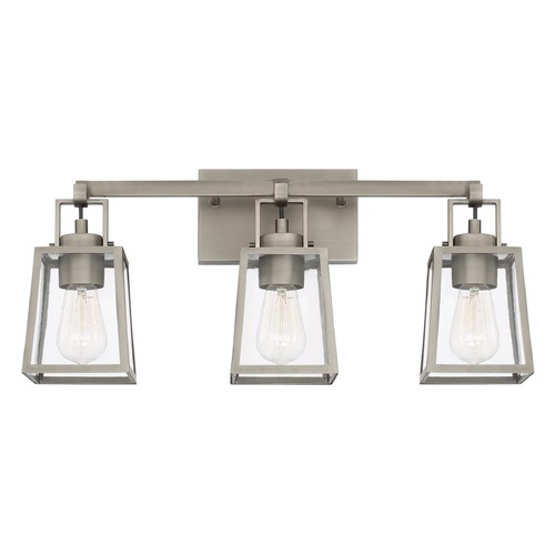 Capital Lighting Kenner 23.75-Inch Vanity Light in Antique Nickel by Capital Lighting 125531AN-448