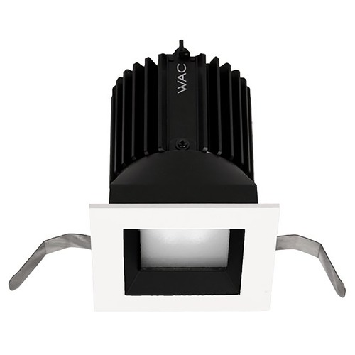 WAC Lighting Volta Black & White LED Recessed Trim by WAC Lighting R2SD1T-F827-BKWT