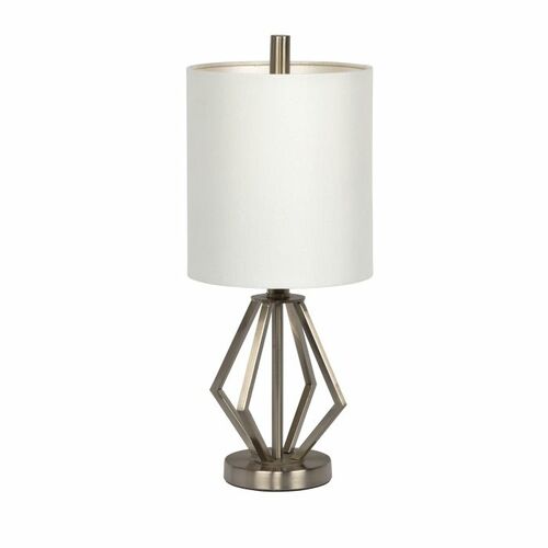 Brushed Polished Nickel Table Lamp by Craftmade Lighting