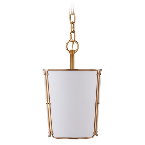 Carrier & Company Hastings Pendant in Antique Brass by Visual Comfort Signature
