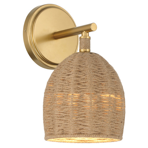 Crystorama Lighting Jace Soft Gold LED Sconce