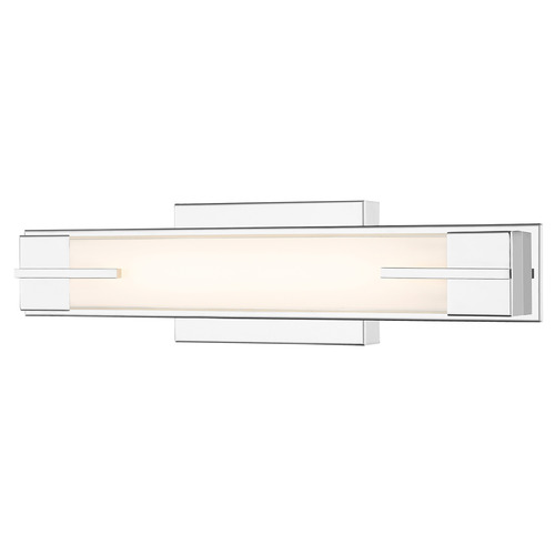 Z-Lite Z-Lite Chase Chrome LED Vertical Bathroom Light 4100-18W-CH-LED