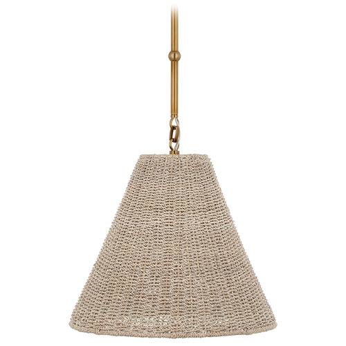 Goodman Hand-Rubbed Antique Brass Ash Small Hanging Light
