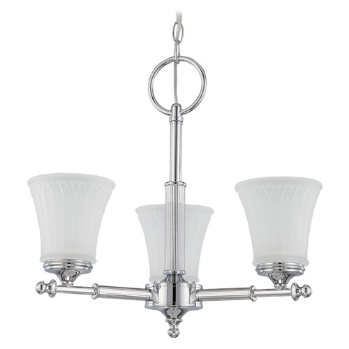 Nuvo Lighting Modern Mini Chandelier in Polished Chrome by Nuvo Lighting 60/4266