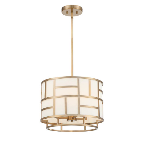 Crystorama Lighting Libby Langdon Danielson Chandelier in Vibrant Gold by Crystorama DAN-404-VG