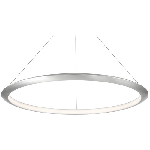 the Ring Brushed Aluminum LED Pendant by Modern Forms