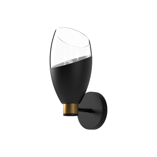 Alora Lighting Alora Lighting Capri Matte Black Sconce WV587105MBCL