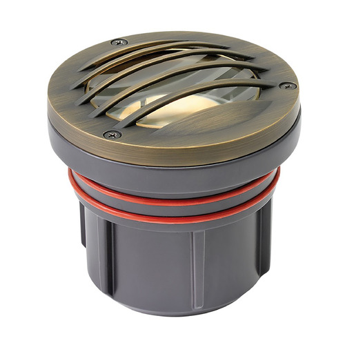 Hinkley Well Light Matte Bronze LED In-Ground Well Light