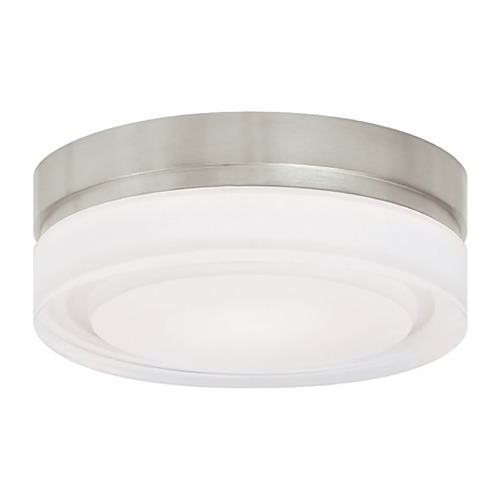 Sean Lavin Cirque Small 3000K LED Flush Mount in Nickel by Visual Comfort Modern