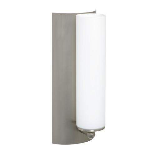 Besa Lighting Besa Lighting Metro Satin Nickel LED Sconce 1WE-118607-LED-SN