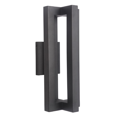 Kai Matte Black LED Outdoor Wall Light by Craftmade Lighting