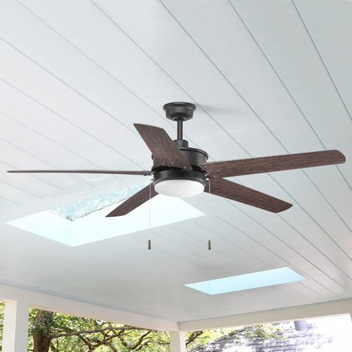 Progress Lighting Whirl Forged Black LED Ceiling Fan by Progress Lighting P2574-8030K