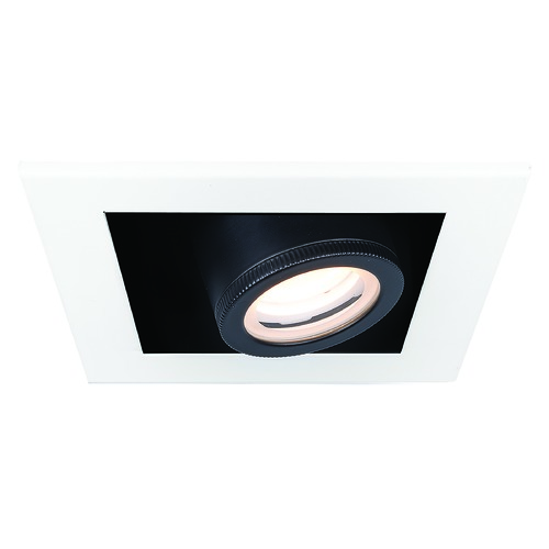 WAC Lighting Silo Multiples White & Black LED Recessed Kit by WAC Lighting MT-4115T-927-WTBK