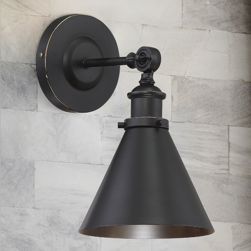 Savoy House Glenn Adjustable Metal Wall Sconce in Classic Bronze by Savoy House 9-0901-1-44