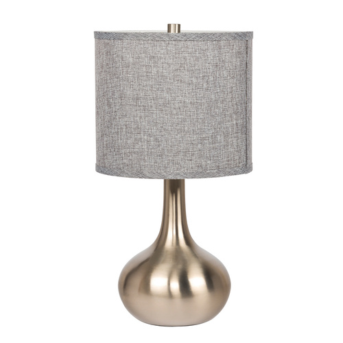 Craftmade Lighting 25-Inch High Table Lamp in Brushed Polished Nickel by Craftmade Lighting 86235