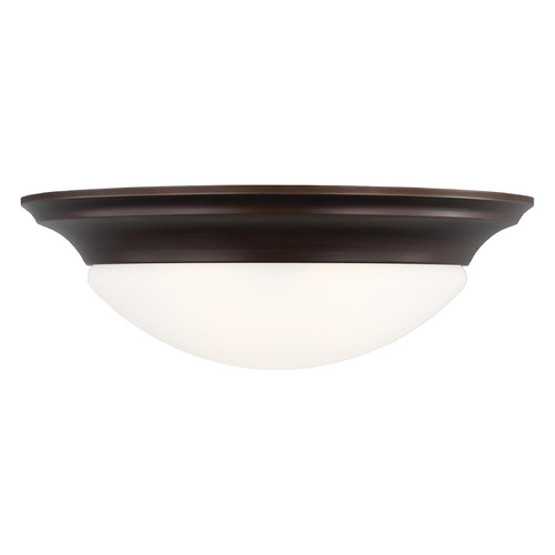 Nash 16.75-Inch Bronze Flush Mount by Generation Lighting