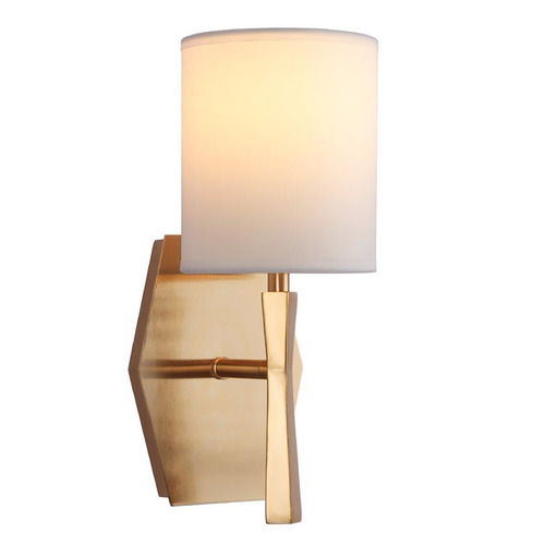 Craftmade Lighting Chatham Satin Brass Sconce by Craftmade Lighting 16005SB1