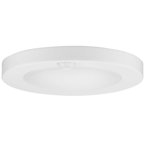 Progress Lighting 7-Inch Satin Brass Square LED Flush Mount