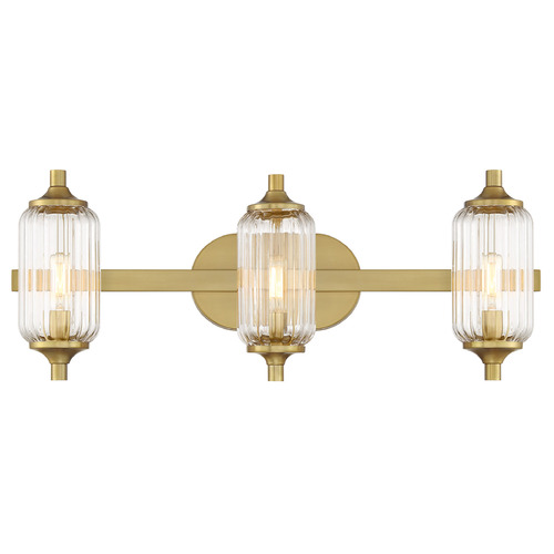 Savoy House Lighting Holton Warm Brass Bathroom Light