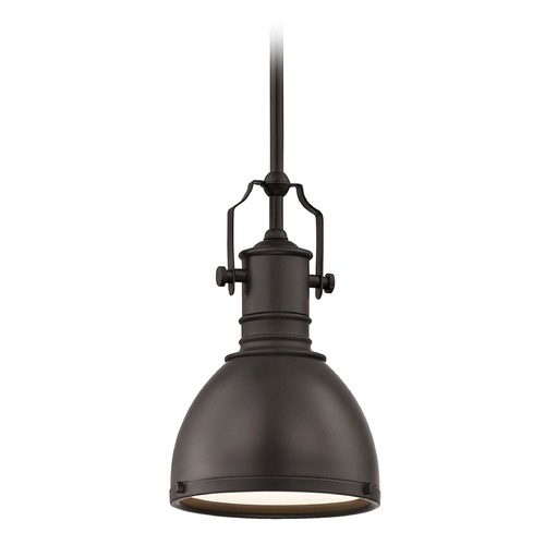 Design Classics Lighting Farmhouse Bronze Metal Mini-Pendant 7.38-Inch Wide 1765-220 SH1775-220 R1775-220