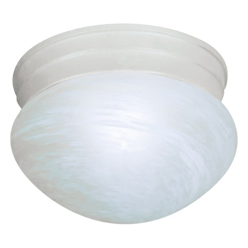 Nuvo Lighting Textured White Flush Mount by Nuvo Lighting SF76/612