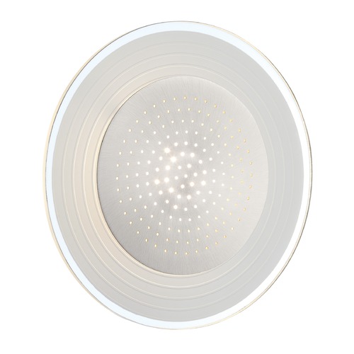 Flynn White LED Sconce by Lite Source Lighting