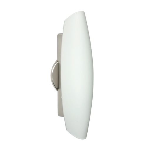 Besa Lighting Aero Satin Nickel Sconce
