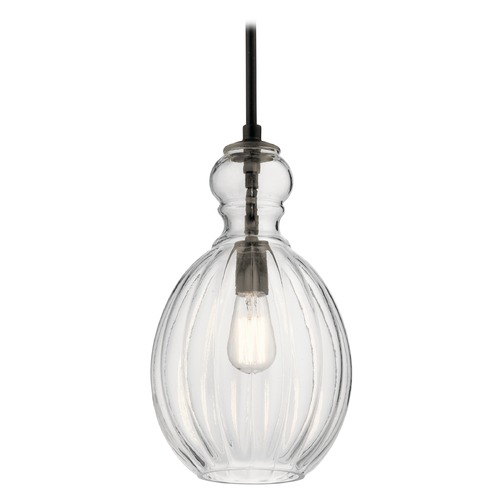 Riviera 9-Inch Olde Bronze Mini Pendant by Kichler Lighting