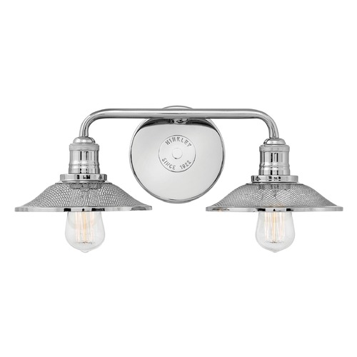 Hinkley Rigby 2-Light Polished Nickel Bathroom Light by Hinkley Lighting 5292PN