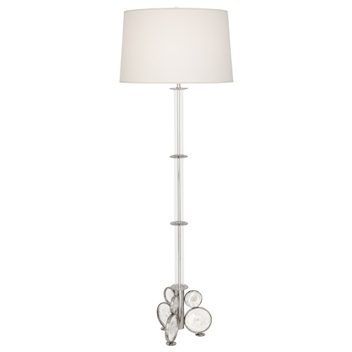 Atticus Polished Nickel Floor Lamp by Robert Abbey