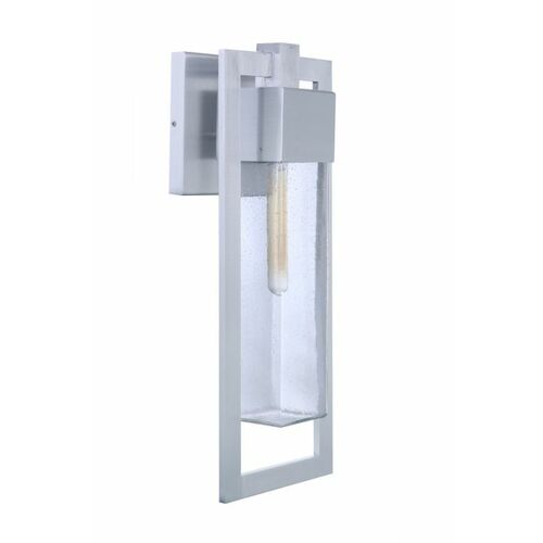 Perimeter 21.75-Inch Outdoor Wall Light in Satin Aluminum by Craftmade Lighting