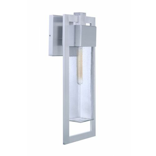 Craftmade Lighting Perimeter 21.75-Inch Outdoor Wall Light in Satin Aluminum by Craftmade Lighting ZA4024-SA