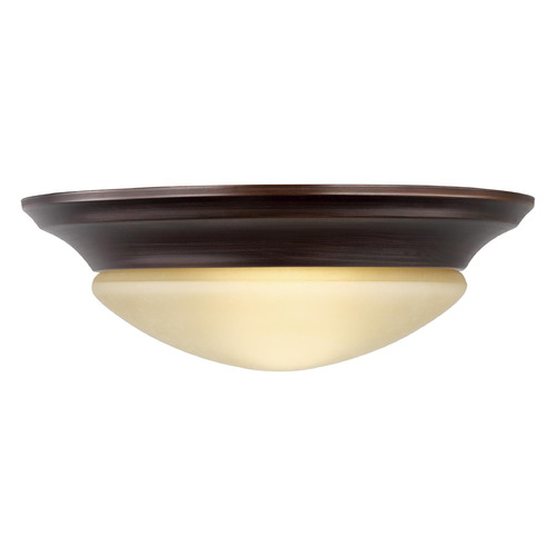 Generation Lighting Nash 11.50-Inch Bronze Flush Mount by Generation Lighting 75444-710