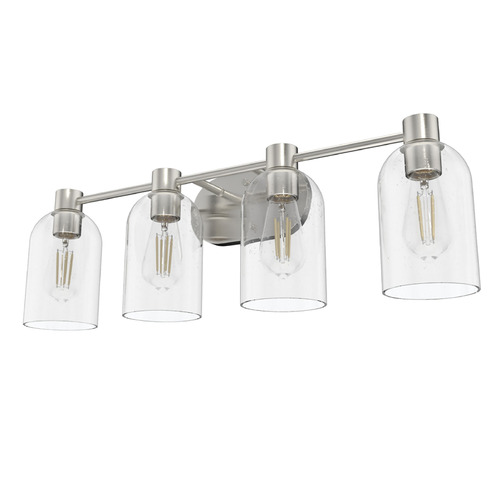 Hunter Fan Company Lochemeade Brushed Nickel Bathroom Light