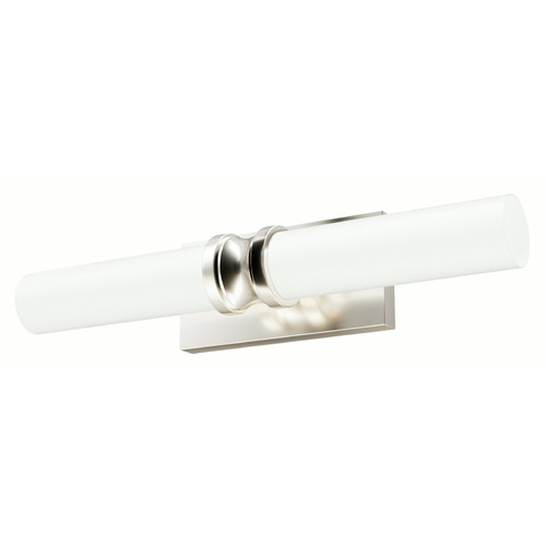 Lenlock Brushed Nickel Vertical Bathroom Light by Hunter Fan Company