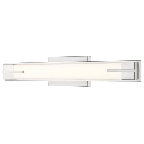Z-Lite Z-Lite Chase Brushed Nickel LED Vertical Bathroom Light 4100-23W-BN-LED