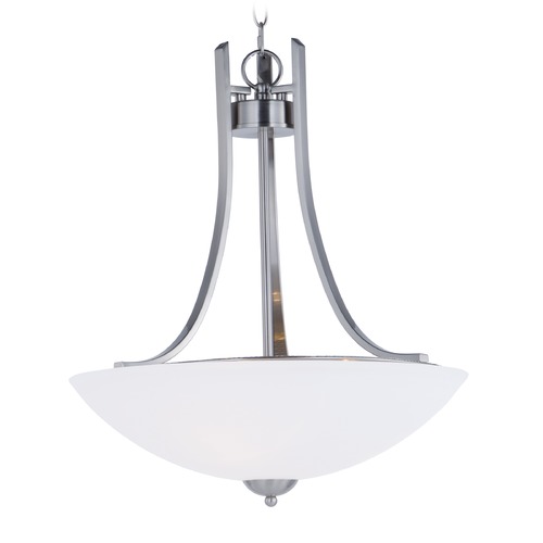 Maxim Lighting Taylor Satin Nickel Pendant by Maxim Lighting 21654SWSN