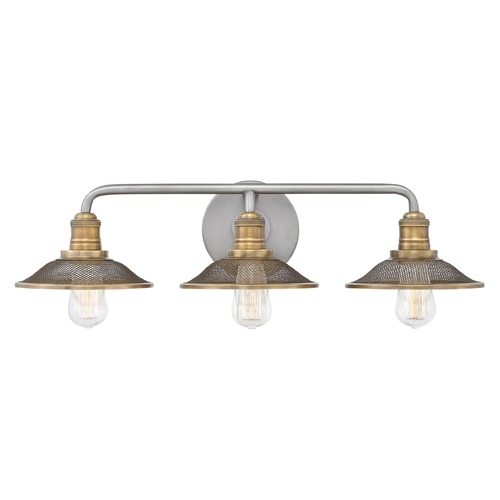 Rigby 27-Inch Bath Light in Antique Nickel by Hinkley Lighting