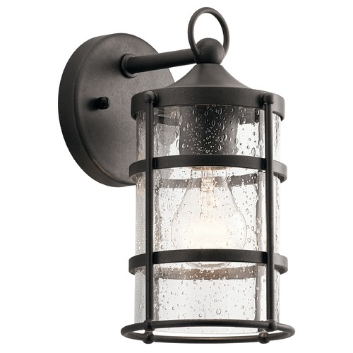 Mill Lane Outdoor Wall Light in Iron by Kichler Lighting