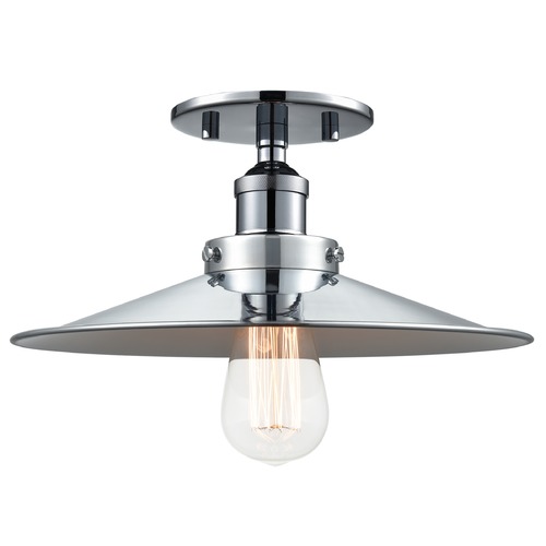 Matteo Lighting Bulstrodes Workshop Chrome Semi-Flush Mount by Matteo Lighting X46112CHCH