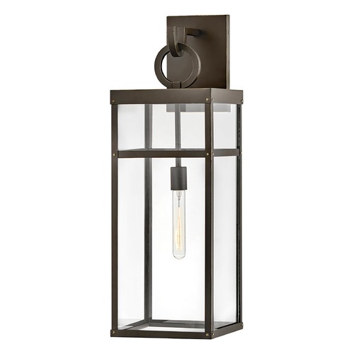 Porter Extra Large Wall Lantern in Bronze by Hinkley Lighting
