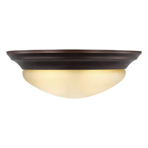 Generation Lighting Nash 14-Inch Bronze Flush Mount by Generation Lighting 75445-710