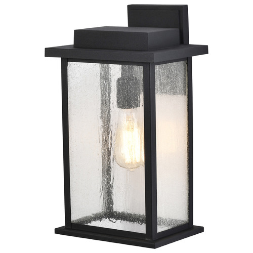 Sullivan Matte Black Outdoor Wall Light by Nuvo Lighting