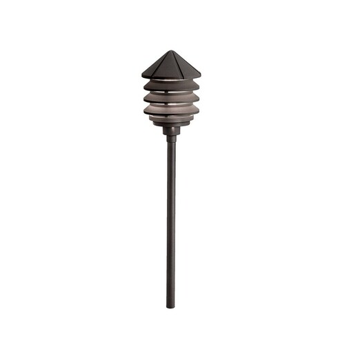 9.50-Inch 120V Path Light in Textured Bronze by Kichler Lighting