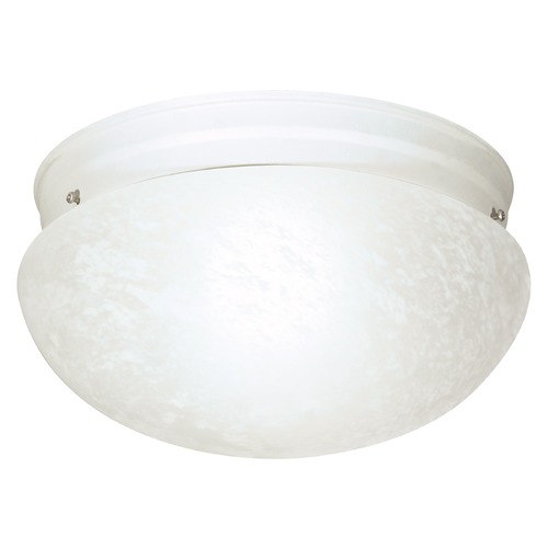 Nuvo Lighting Textured White Flush Mount by Nuvo Lighting SF76/614