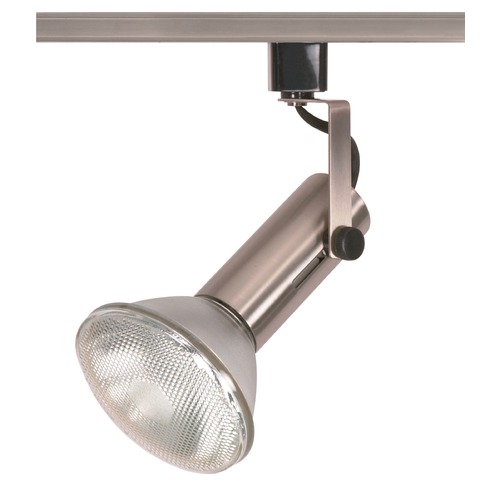 Brushed Nickel Track Light for H-Track by Nuvo Lighting