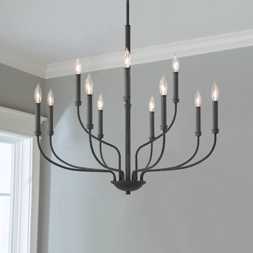 Hinkley Alister 12-Light Buckeye Bronze Chandelier by Hinkley Lighting 3078KZ