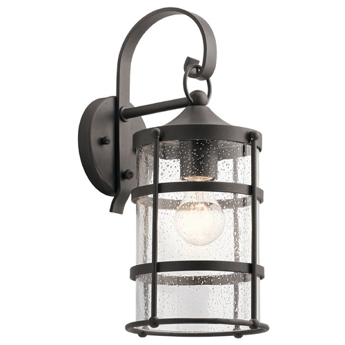 Mill Lane Outdoor Wall Light in Iron by Kichler Lighting