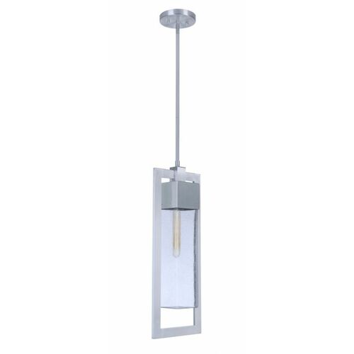 Craftmade Lighting Perimeter 21.75-Inch Outdoor Lantern in Satin Aluminum by Craftmade Lighting ZA4021-SA